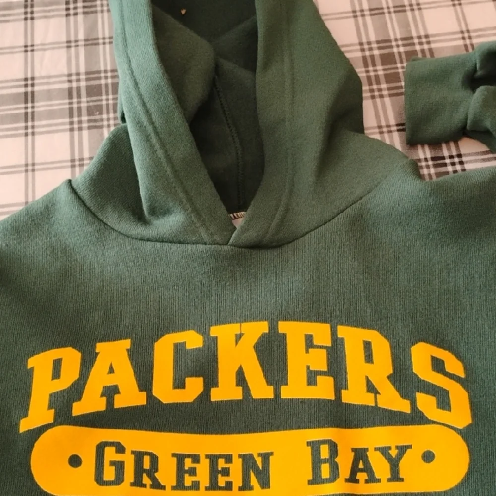 Green Packers Hoodie Youth Green Large New - Picture 8 of 8